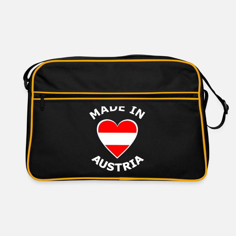 Geboren in Österreich Retro Tasche