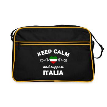 Supporters from Italy - Retro Bag - black/gold - Front