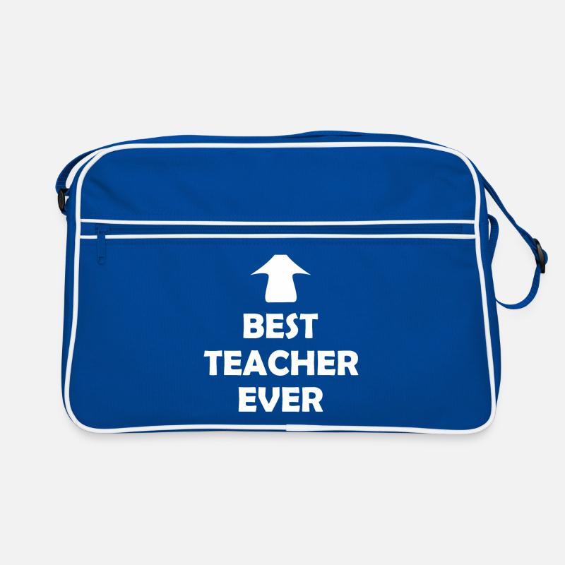 Der beste Klassenlehrer Retro Tasche