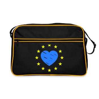The European Elections - Retro Bag - black/gold - Front