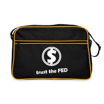 The U.S. Federal Reserve - Retro Bag - black/gold - Front