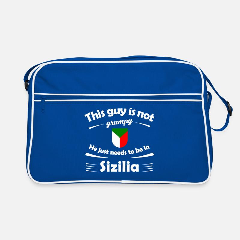 The longing for Sicily Retro Bag