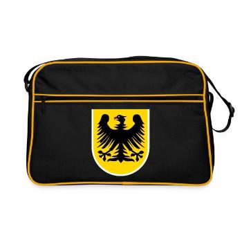 Chez soi en Allemagne - Sac Retro - noir/or - Devant