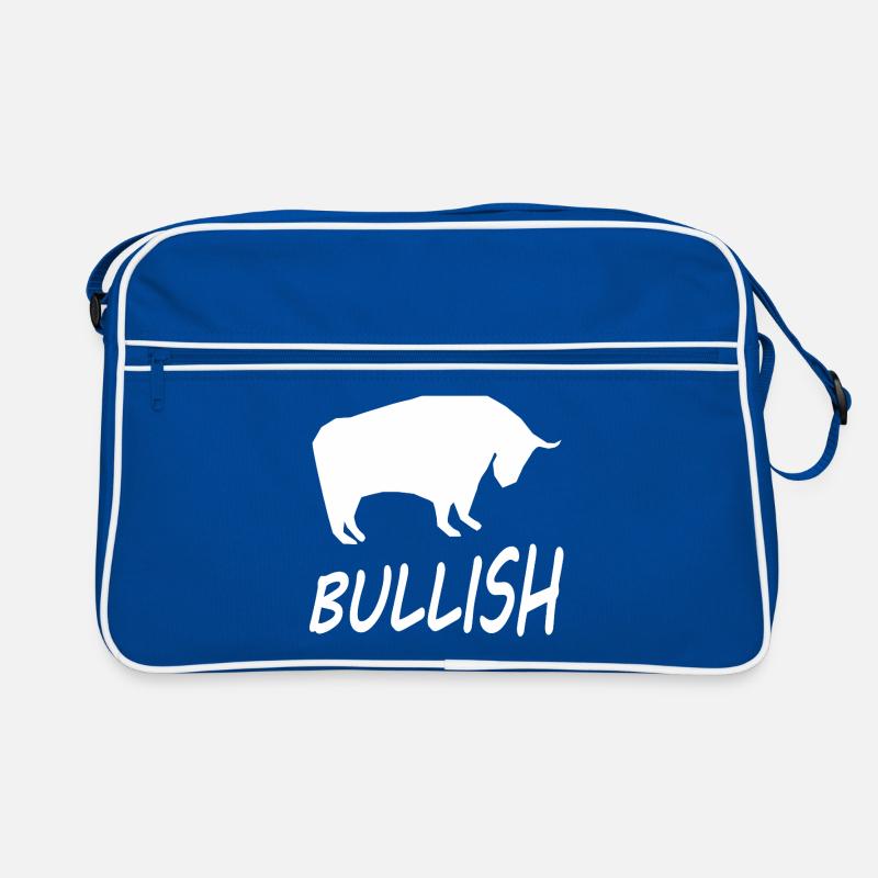 Aktien und Geld Retro Tasche