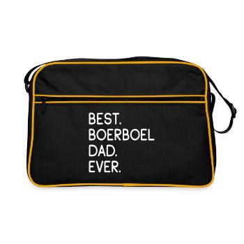 Boerboel - Sac Retro - noir/or - Devant