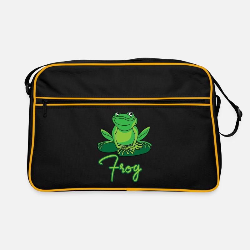 tree frog Retro Bag