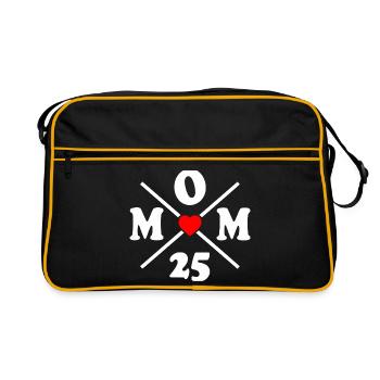Mom 2025 - Sac Retro - noir/or - Devant