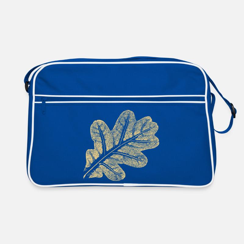 Blatt Eiche / Eichenblatt - Natur Design Retro Tasche