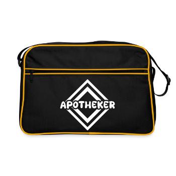 Emploi Pharmacien - Sac Retro - noir/or - Devant