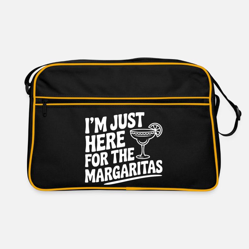 Je suis juste là pour les Margaritas Sac Retro