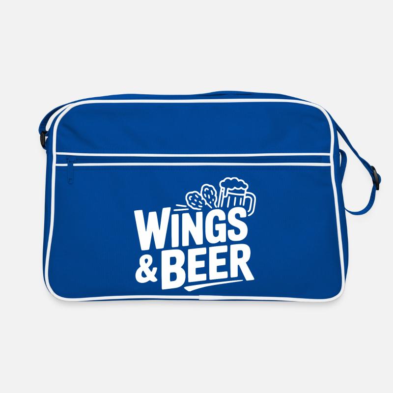 Wings and Beer Retro Tasche
