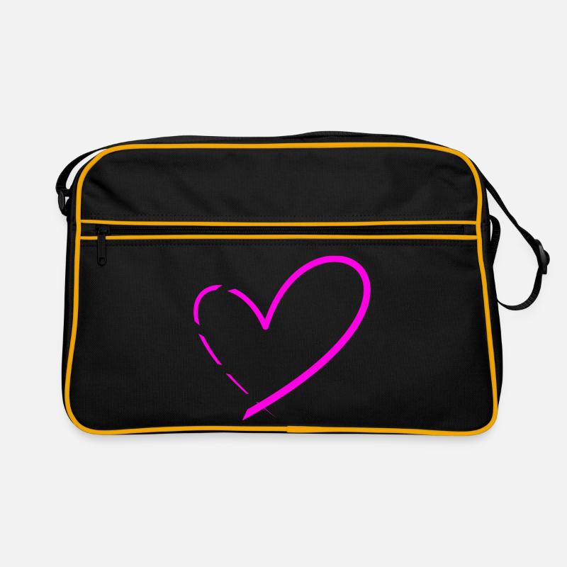 Coeurs Sac Retro