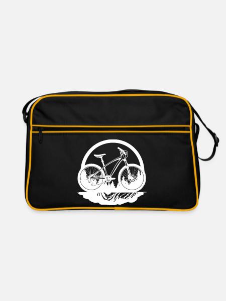 Vtt - Sac Retro - noir/or - Devant