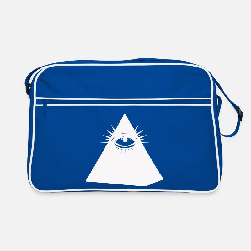 Symbole de l’œil pyramidal Illuminati Sac Retro