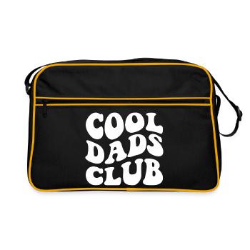 Club des papas cool - Sac Retro - noir/or - Devant