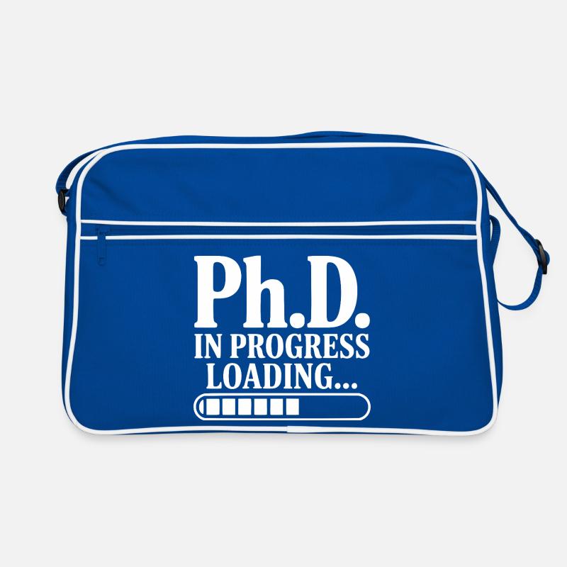 Ph.D. In Progress Loading... Retro Bag