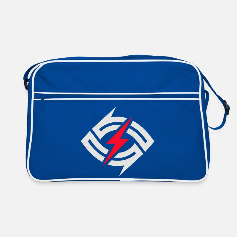 Contraste circulaire du flash Sac Retro
