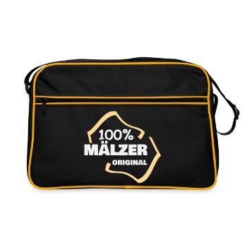 Œuvre Maelzer - Sac Retro - noir/or - Devant