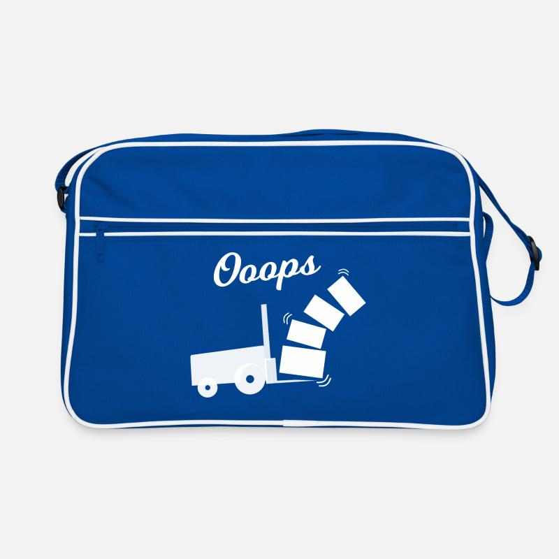 Shit happens Retro Tasche