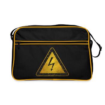 Haute tension - Sac Retro - noir/or - Devant