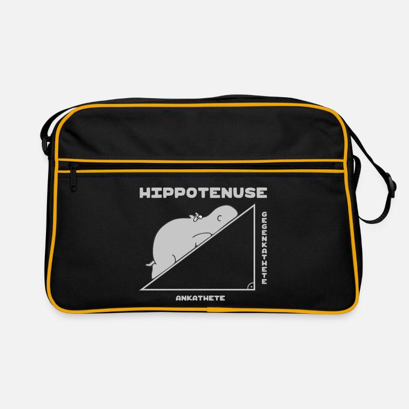 Hippotenuse (Édition Hippone et Pythagore) Sac Retro
