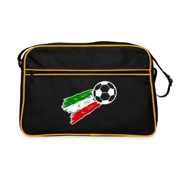 The fans from Italy - Retro Bag - black/gold - Front
