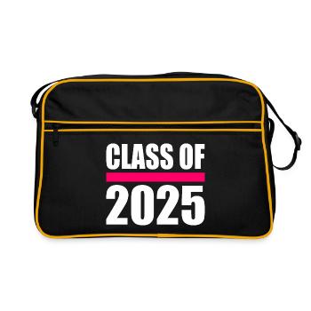 Class of 2025 - Retro Bag - black/gold - Front