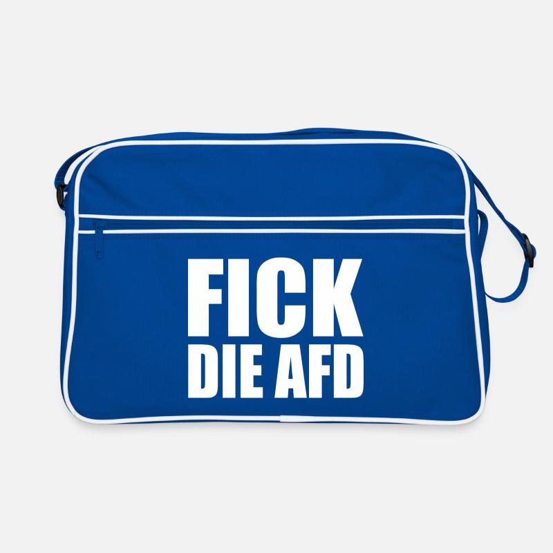 Fick die afd Retro Tasche