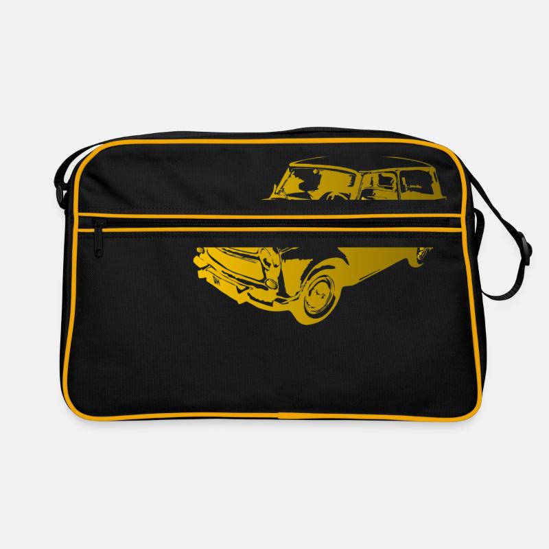 601 Kombi Trabi - Retro Tasche - Schwarz/Gold