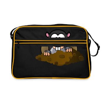 Animaux animaux Mole - Sac Retro - noir/or - Devant