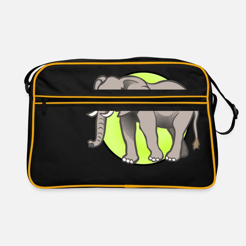 Elefant Elephant Zirkus Retro Tasche