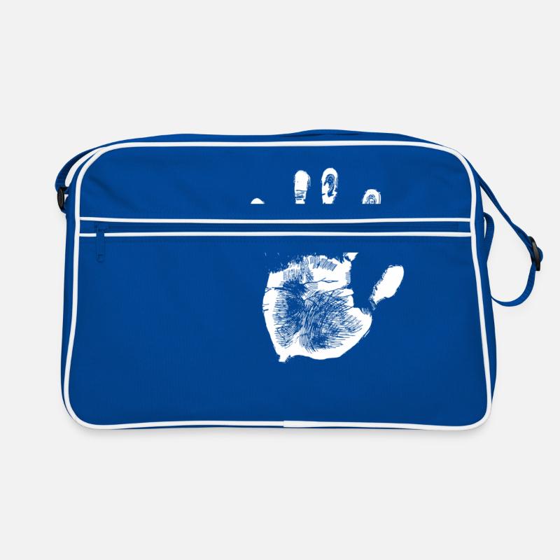 Main blanche. Cadeau Sac Retro