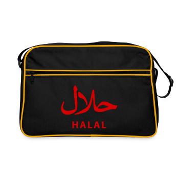 Halal - Sac Retro - noir/or - Devant