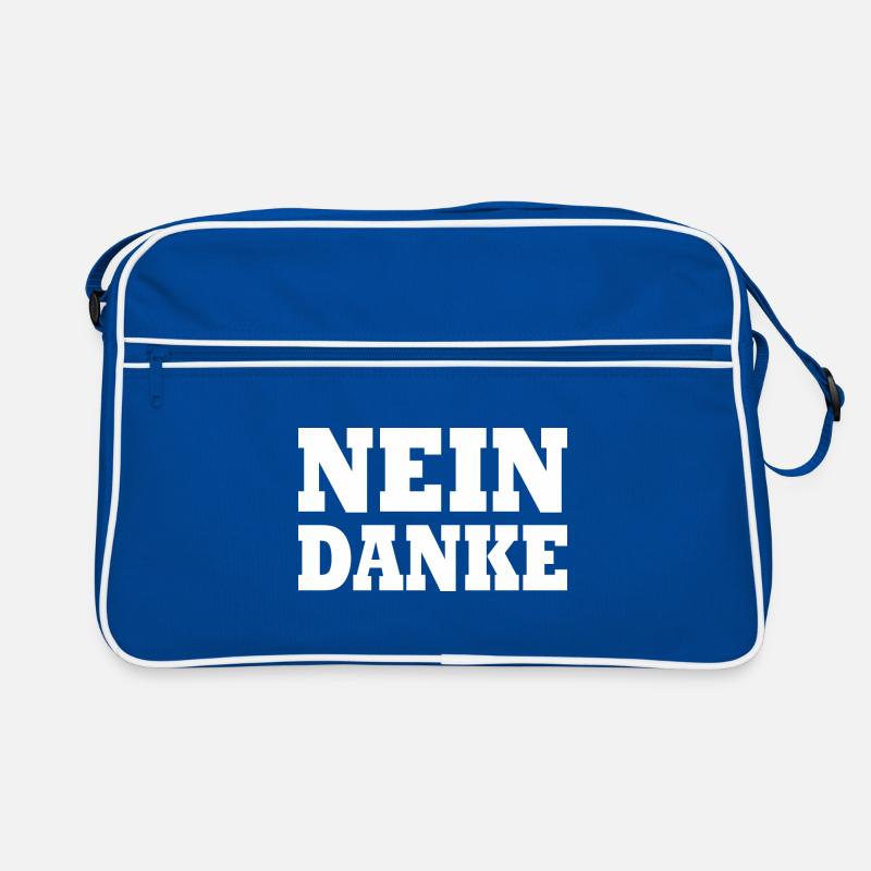 Nein danke Retro Tasche