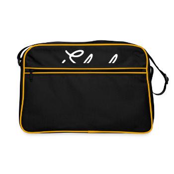 Shalom - Retro Bag - black/gold - Front