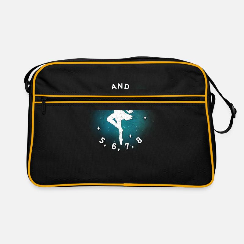 Ballet Ballerina Pole Dancer Line Dance Tap Dance Retro Tasche