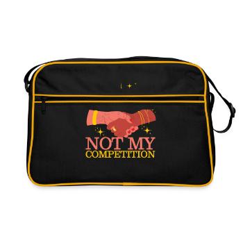 Féminisme féministe Autonomisation des femmes Genre Filles - Sac Retro - noir/or - Devant