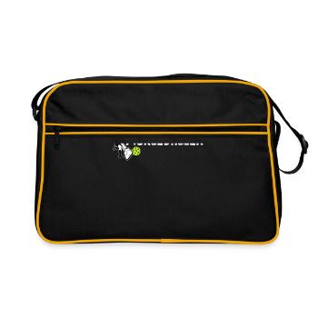 Pickleballer Pickleball Ace Paddle Dink Pickle - Sac Retro - noir/or - Devant