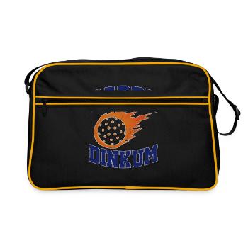 Carpe Dinkum Pickleball Ace Paddle Dink Pickle - Sac Retro - noir/or - Devant