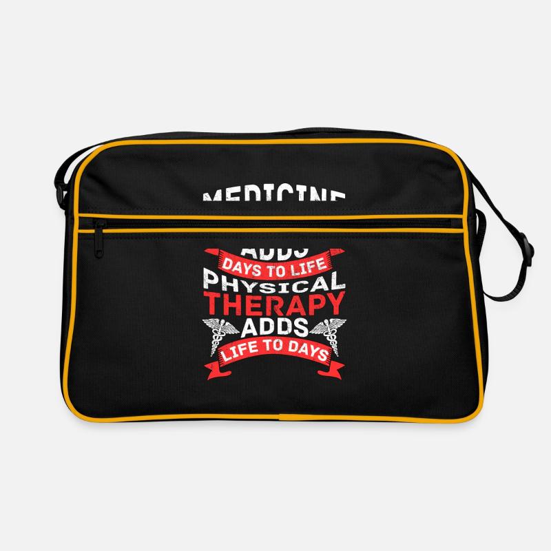 Physical Therapist Speech and Massage Therapy Chir Retro Tasche