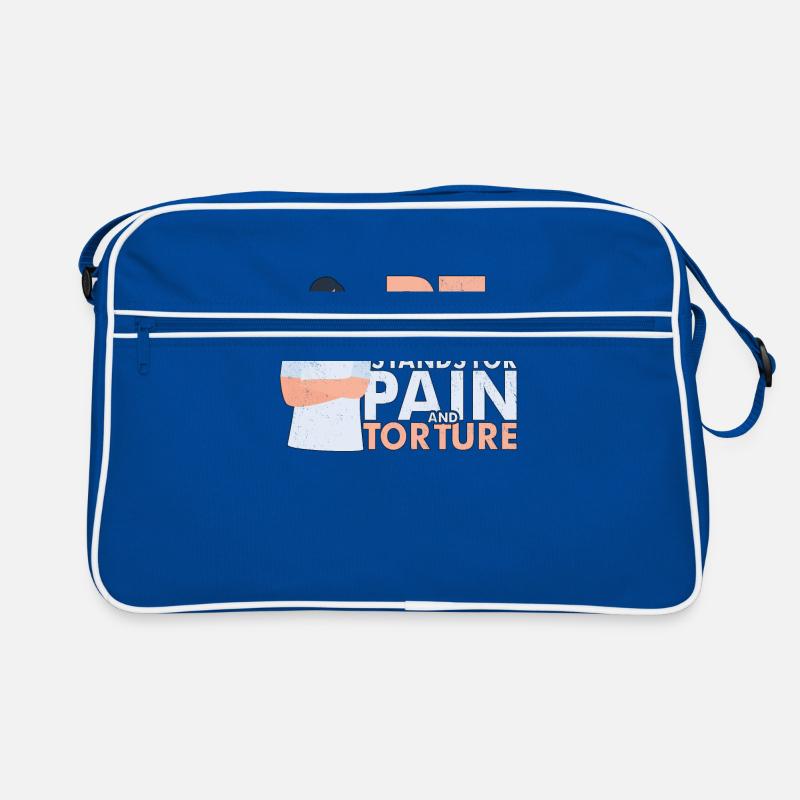 Physical Therapist Speech and Massage Therapy Chir Retro Tasche