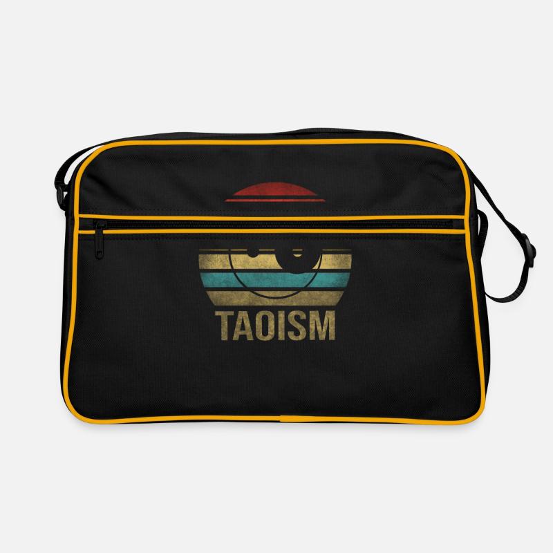 Taosim Yin & Yang Zen Retro Coucher de soleil Sac Retro