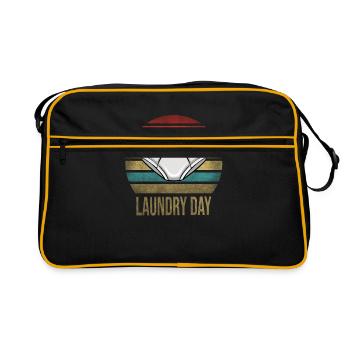 Sous-vêtements Slip Underpants Laundry Day - Sac Retro - noir/or - Devant