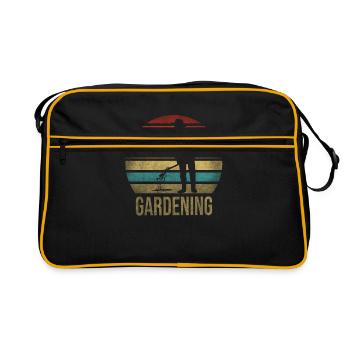 Jardinage Arroser les fleurs Plantes naturelles - Sac Retro - noir/or - Devant
