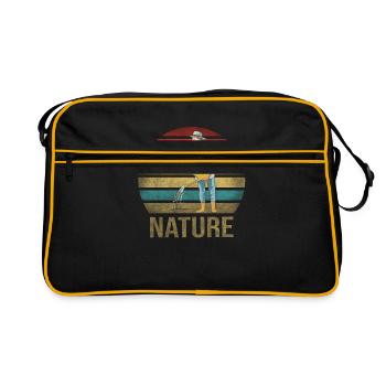 Jardinage Arroser les fleurs Plantes naturelles - Sac Retro - noir/or - Devant