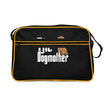Labradoodle Chien Maman Chienne Chiens Maman - Sac Retro - noir/or - Devant