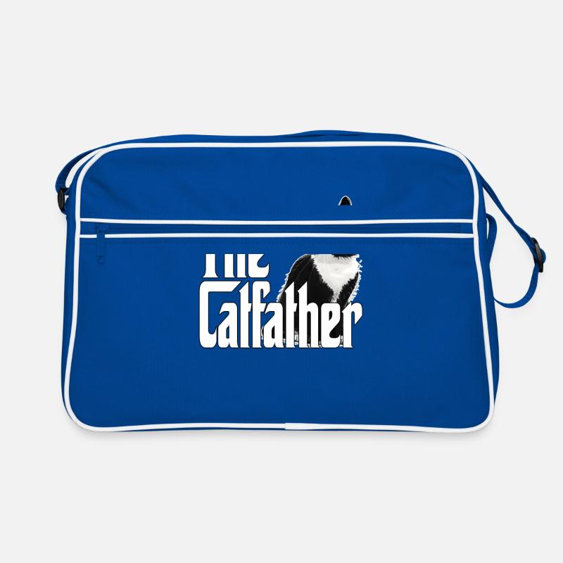 Cat Father The Catfather Crazy Cat Dad Dad Retro Bag