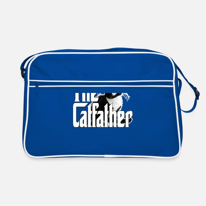 Cat Father The Catfather Crazy Cat Dad Dad Retro Bag