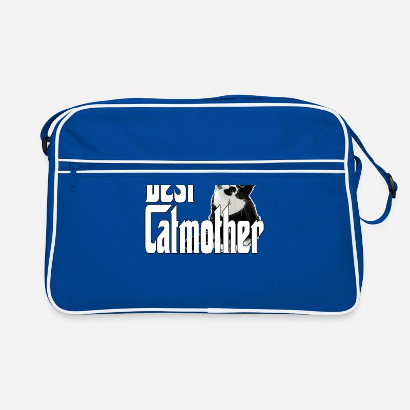 Chat Maman Meilleur Catmother Jamais Folle Chat Mère Kitty Sac Retro