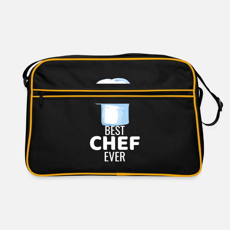 Chef cuisinier cadeau restaurant chef manger cuisinier Sac Retro